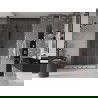 Mexen Velar L Duo Schiebetüren für die Dusche 150 cm, transparent, Gunmetal - 871-150-003-02-95