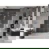 Mexen Velar L Duo Schiebetüren, 150 cm, transparent, gebürsteter Nickel - 871-150-003-02-97