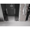 Mexen Velar L Duo lükanddushuks 150 cm, grafiit, valge - 871-150-003-42-20