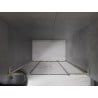 Mexen Velar L Duo drzwi prysznicowe rozsuwane 140 cm, grafit, złote - 871-140-003-42-50
