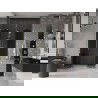 Mexen Velar L Duo douchedeuren schuif 150 cm, grafiet, goudkleurig - 871-150-003-42-50
