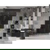 Mexen Velar L Duo douchedeuren schuif 150 cm, grafiet, goudkleurig - 871-150-003-42-50