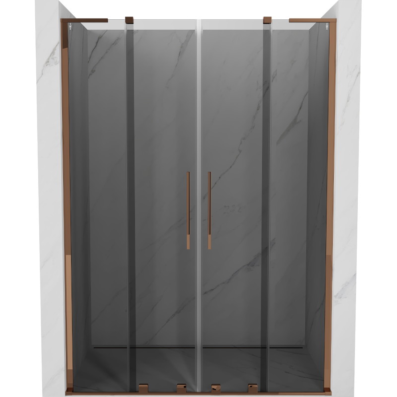 Mexen Velar L Duo liuguksed 160 cm, grafiit, roosa kuld - 871-160-003-42-60