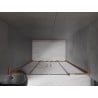 Mexen Velar L Duo drzwi prysznicowe rozsuwane 150 cm, grafit, różowe złoto - 871-150-003-42-60