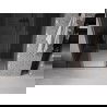 Mexen Velar L Duo schuifbare douchedeur 140 cm, grafiet, geborsteld kanon grijs - 871-140-003-42-66