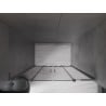 Mexen Velar L Duo drzwi prysznicowe rozsuwane 140 cm, grafit, gun gray szczotkowany - 871-140-003-42-66