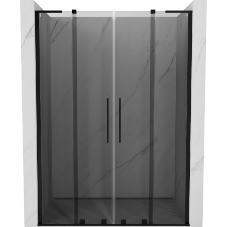 Mexen Velar L Duo lükand dušiuksed 160 cm, grafiit, must - 871-160-003-42-70