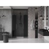 Mexen Velar L Duo dušiuks uksed, lükand, 160 cm, grafiit, harjatud püssihall - 871-160-003-42-66