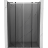 Mexen Velar L Duo schuifdouchedeuren 140 cm, grafiet, gun metal - 871-140-003-42-95