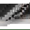 Mexen Velar L Duo Schiebetüren Duschabtrennung 140 cm, Graphit, Gun Metal - 871-140-003-42-95
