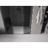 Mexen Velar L Duo drzwi prysznicowe rozsuwane 140 cm, grafit, gun metal - 871-140-003-42-95
