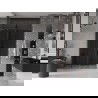 Mexen Velar L Duo schuifdouchedeuren 140 cm, grafiet, gun metal - 871-140-003-42-95