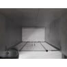 Mexen Velar L Duo drzwi prysznicowe rozsuwane 140 cm, grafit, gun metal - 871-140-003-42-95
