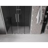 Mexen Velar L Duo lükandaknale 140 cm, grafiit, harjatud nikkel - 871-140-003-42-97