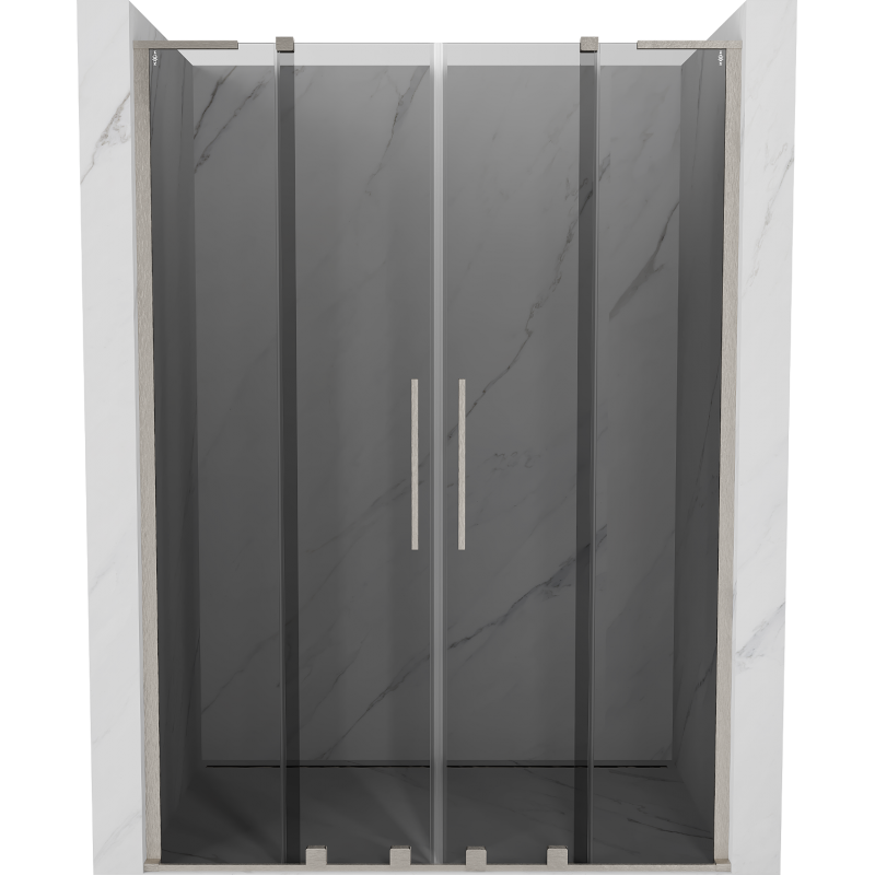 Mexen Velar L Duo liukuovet 150 cm, grafiitti, harjattu nikkeli - 871-150-003-42-97