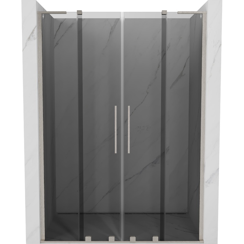 Mexen Velar L Duo lükandaknale 140 cm, grafiit, harjatud nikkel - 871-140-003-42-97