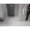 Mexen Velar L Duo klizna vrata za tuš, 150 cm, matirano staklo, krom - 871-150-003-32-01