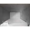 Mexen Velar L Duo lükanddushuks 150 cm, härmas, kroom - 871-150-003-32-01