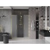 Mexen Velar L Duo dušiuksed liuglevad 140 cm, matt, kuldne harjatud - 871-140-003-32-55