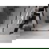 Mexen Velar L Duo Schiebetüren 150 cm, satiniert, schwarz - 871-150-003-32-70