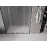 Mexen Velar L Duo sliding shower doors 160 cm, frosted, gun gray brushed - 871-160-003-32-66