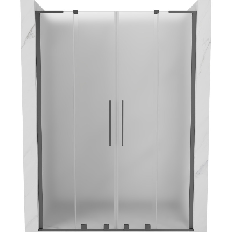 Mexen Velar L Duo lükanddussuks 160 cm, matt, gun metal - 871-160-003-32-95