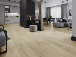 Mexen Calera Muster von Vinylpaneelen 1240 x 182 mm SPC 6,5 mm, Unterlage IXPE 1,5 mm, 4 V-Fuge, Eiche - F1020-S