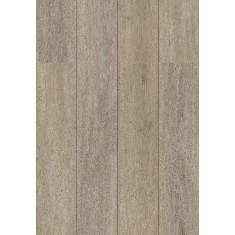 Mexen Parkland échantillon de panneaux en vinyle 1240 x 182 mm SPC 6,5 mm, sous-couche IXPE 1,5 mm, 4 V-Fuga, Chêne - F1024-S