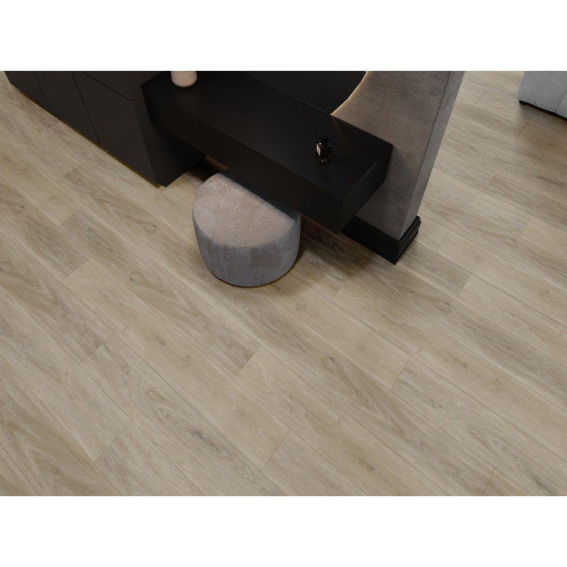 Mexen Parkland δείγμα πάνελ βινυλίου SPC 6,5 mm, υπόστρωμα IXPE 1,5 mm, 4 V-Fuga, Δρυς - F1024-S