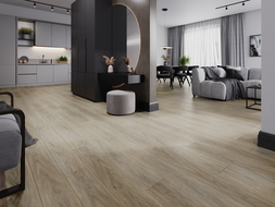 Mexen Parkland campione di pannelli in vinile 1240 x 182 mm SPC 6,5 mm, sottostrato IXPE 1,5 mm, 4 V-Fuga, Rovere - F1024-S