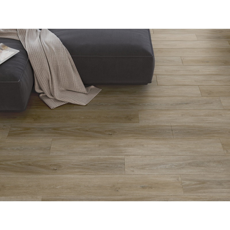 Mexen Palermo vzorec vinilnih plošč SPC 6,5 mm, IXPE podloga 1,5 mm, 4 V-reže, Hrast - F1025-S