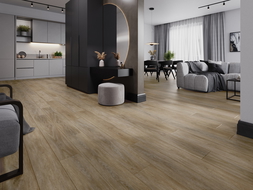 Mexen Palermo monster vinylpanelen 1240 x 182 mm SPC 6,5 mm, onderlaag IXPE 1,5 mm, 4 V-voeg, Eik - F1025-S