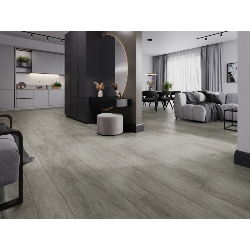 Mexen Redmond vzorec vinilnih plošč SPC 6,5 mm, podloga IXPE 1,5 mm, 4 V-reža, Hrast - F1027-S