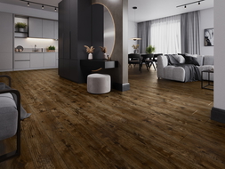 Mexen Mount Vernon campione di pannelli in vinile SPC 6,5 mm, base IXPE 1,5 mm, 4 V-Fuga, Noce - F1029-S