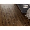 Mexen Mount Vernon échantillon de panneaux vinyles 1240 x 182 mm SPC 6,5 mm, sous-couche IXPE 1,5 mm, 4 biseaux, Noyer - F1029-S