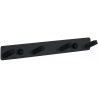 Mexen vierfacher Handtuchhaken, schwarz - 709174-70