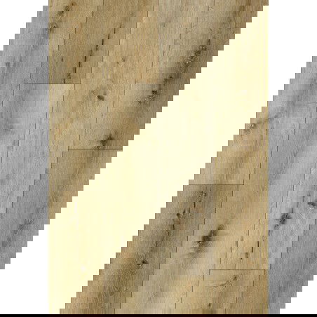 Mexen Oakley échantillon de panneaux vinyles SPC 6,5 mm, sous-couche IXPE 1,5 mm, 4 V-Joint, Chêne - F1030-S