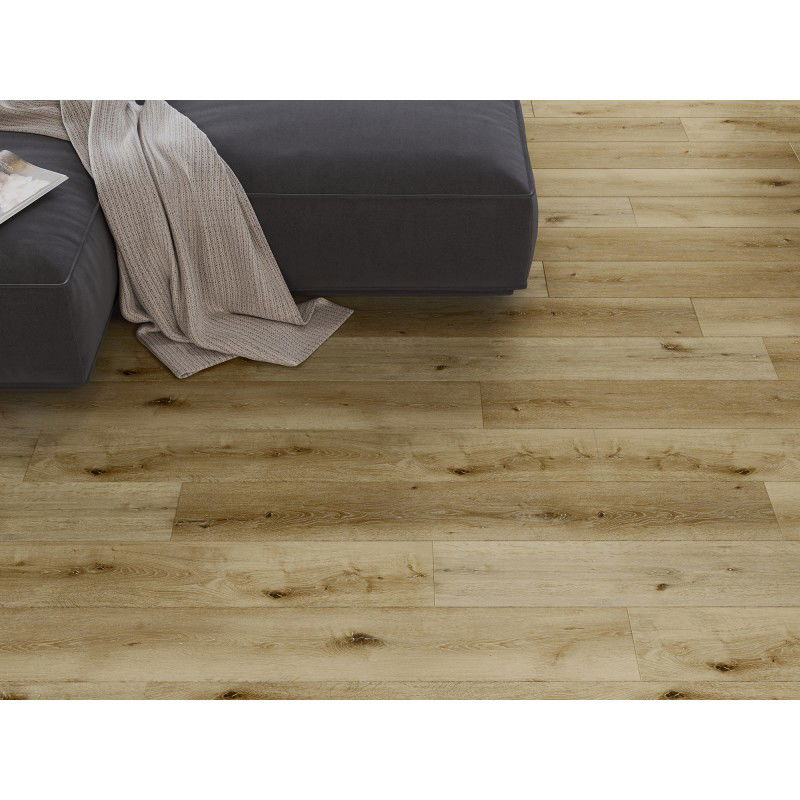 Mexen Oakley SPC-vinyylipaneelin näyte 6,5 mm, IXPE-alusta 1,5 mm, 4 V-viiste, Tammi - F1030-S