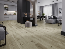 Mexen Georgia échantillon de panneaux vinyles 1240 x 182 mm SPC 6,5 mm, sous-couche IXPE 1,5 mm, 4 V-Joint, Chêne - F1031-S