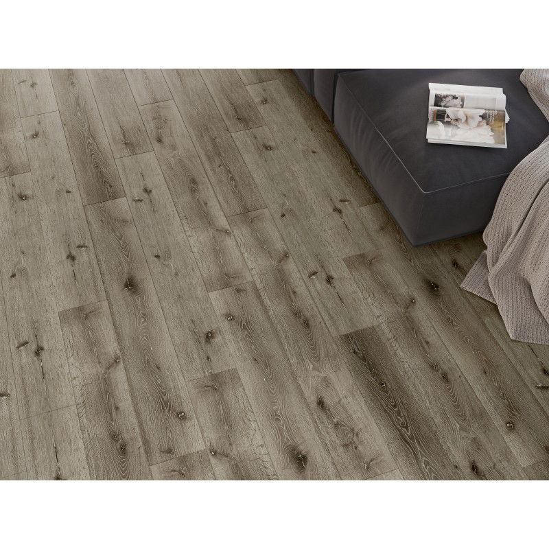 Mexen Kansas campione di pannelli vinilici SPC 6,5 mm, supporto IXPE 1,5 mm, 4 V-Fuga, Rovere - F1032-S