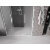 Mexen Velar L Duo lükand-duššuks 140 cm, jäätunud, valge - 871-140-003-32-20