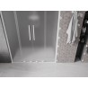 Mexen Velar L Duo lükand-duššuks 140 cm, jäätunud, valge - 871-140-003-32-20