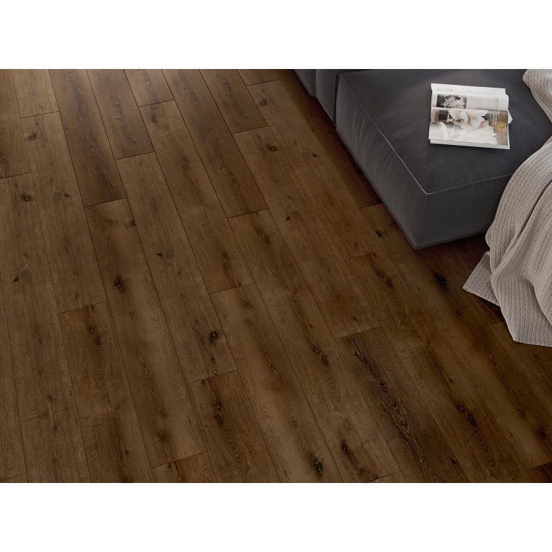 Mexen Strasburg vinila paneļu paraugs 1240 x 182 mm SPC 6,5 mm, IXPE apakšslānis 1,5 mm, 4 V-Fuga, Ozols - F1033-S