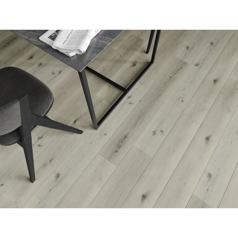 Mexen Silver Lake vinila paneļu paraugs 1240 x 182 mm SPC 6,5 mm, IXPE pamatne 1,5 mm, 4 V-groove, Ozols - F1034-S