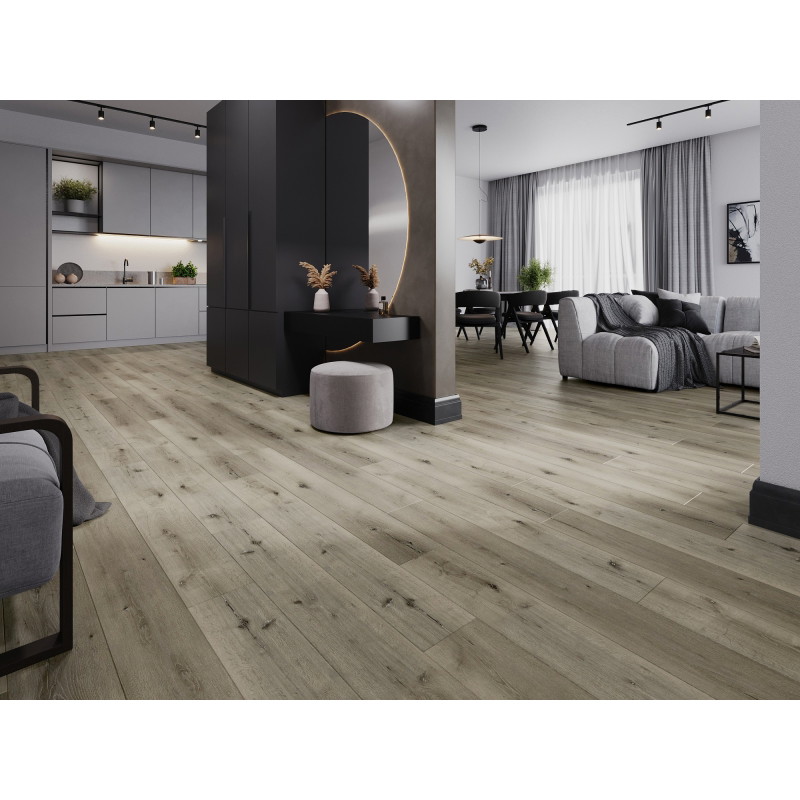 Mexen Bevil Oaks δείγμα βινυλίου SPC 6,5 mm, υπόστρωμα IXPE 1,5 mm, 4 V-Fuga, Δρυς - F1036-S