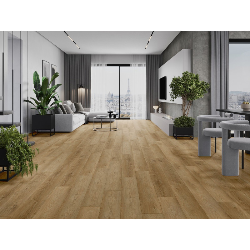 Mexen Sunset Hills δείγμα πάνελ βινυλίου SPC 6,5 mm, υπόστρωμα IXPE 1,5 mm, 4 V-Φούγκα,