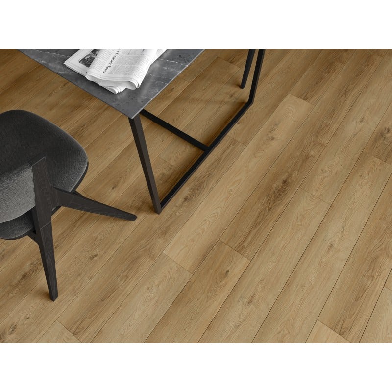 Mexen Sunset Hills monster van SPC-vinylpanelen 6,5 mm, IXPE-onderlaag 1,5 mm, 4 V-groef, Eik - F1037-S