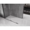 Mexen Velar ścianka prysznicowa rozsuwana Walk-in 160 x 200 cm, transparent 8 mm, gun metal - 871-160-000-03-95
