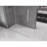 Mexen Velar liugklaasiga dušisein Walk-in 150 x 200 cm, läbipaistev 8 mm, harjatud nikkel - 871-150-000-03-97