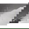 Mexen Velar begehbare Duschrückwand 150 x 200 cm, transparent 8 mm, gebürsteter Nickel - 871-150-000-03-97